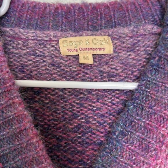 Sage & oak wool blend cardigan size M - Picture 3 of 9